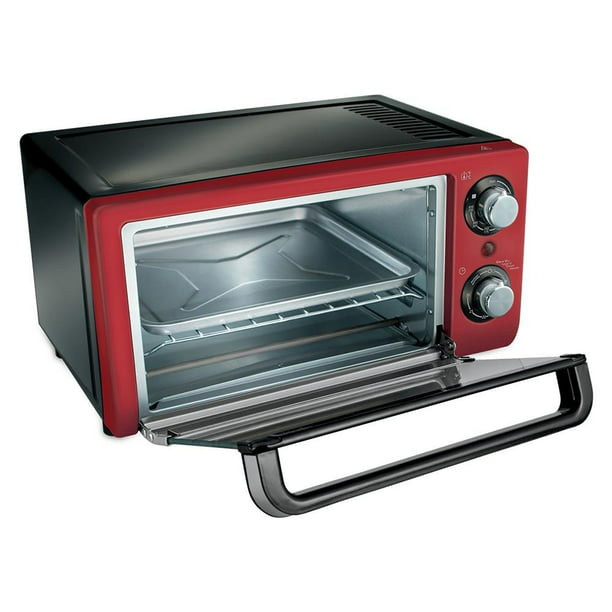 Horno eléctrico de mesa de 32 l para el hogar, horno de tostadora  multifunción automático de 30 l para hornear pizza, horno eléctrico para  hornear