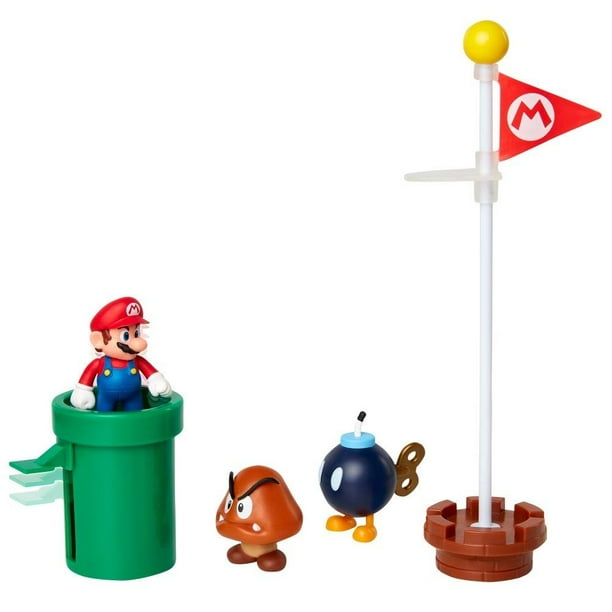 Set de Juego Mario Bros Figuras de 2.5 Pulgadas