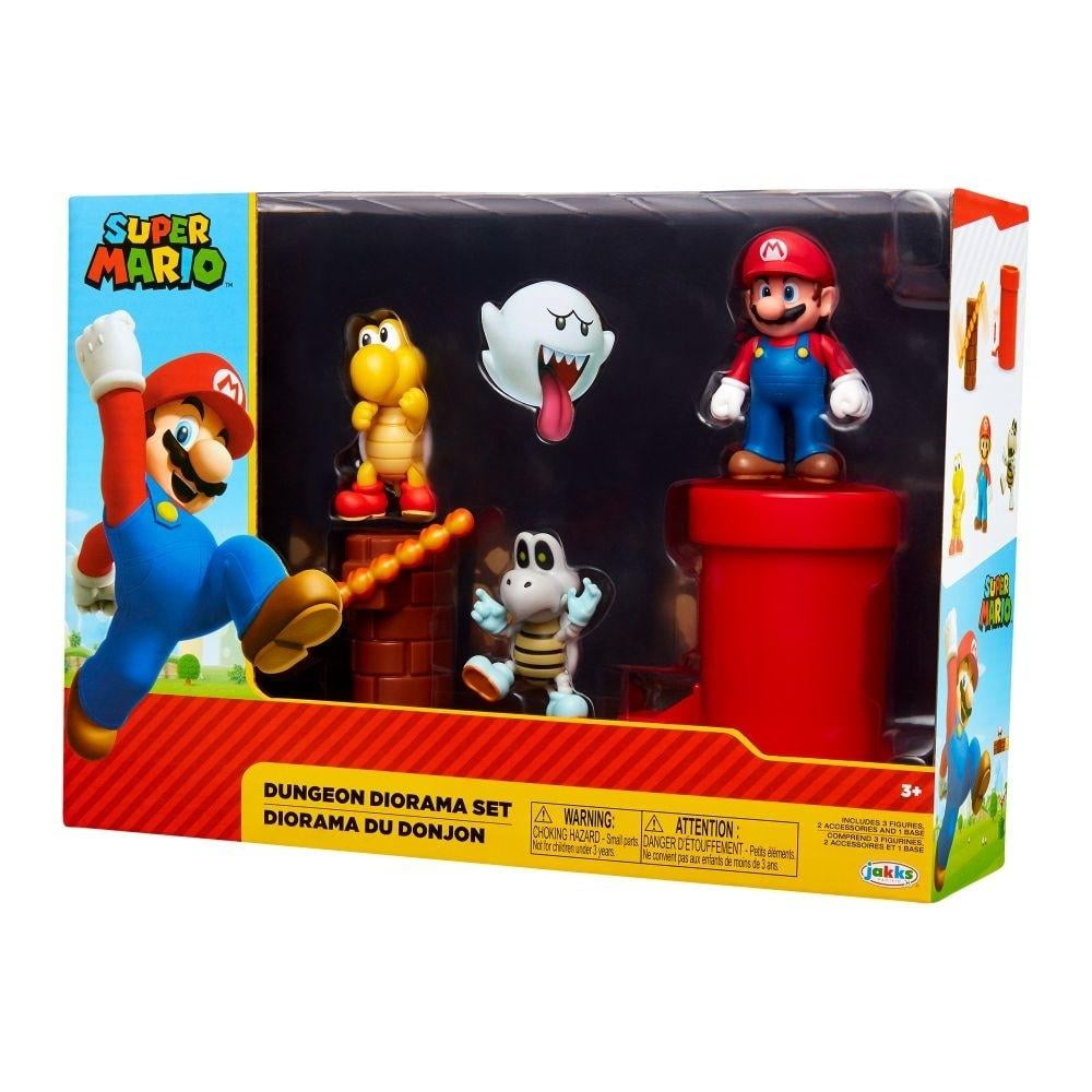 Super Mario Toys — Bros Figuras de Acción Juego de Juguete de 3 Pzas 5  Mario Luigi, Yoshi GRIKAI GRIKAI