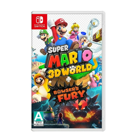 super mario nintendo switch 3d world  browsers fury