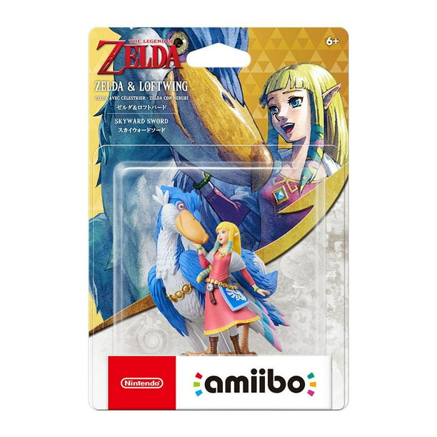 Vacío Color rosa orar Figura Amiibo Nintendo Switch Zelda & Loftwing The Legend of Zelda Skyward  Sword HD | Walmart en línea