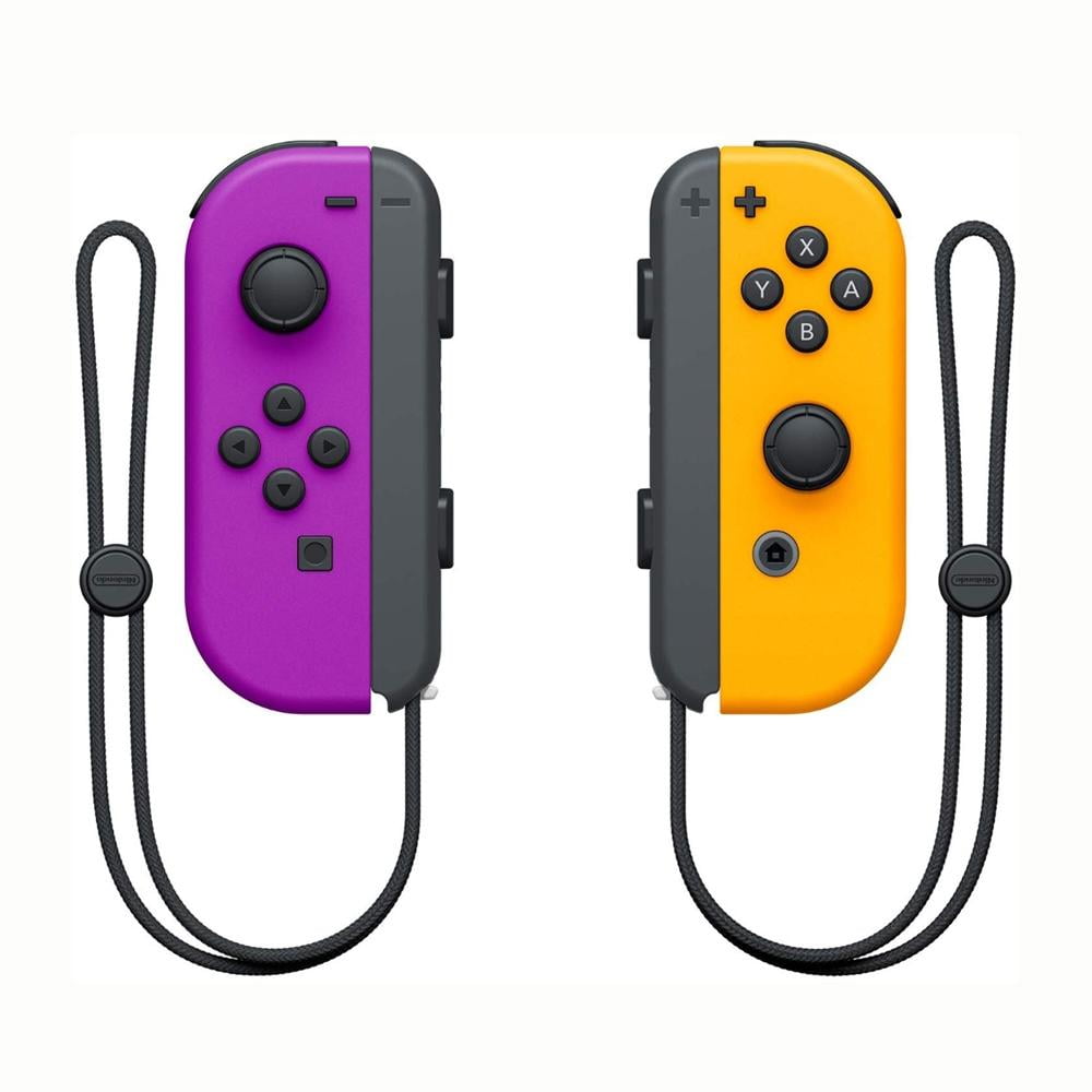 Joy-Con Morado Neón - Naranja para Nintendo Switch