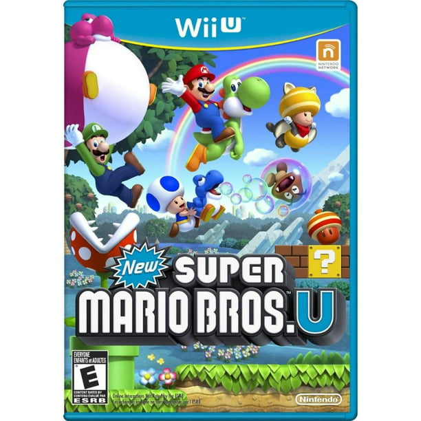 Firmar papel pureza New Super Mario Bros U Nintendo Wii U Físico | Walmart