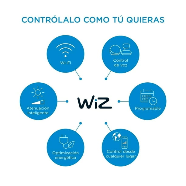 WIZ Enchufe Inteligente Wi-Fi compatible Alexa y Google Home