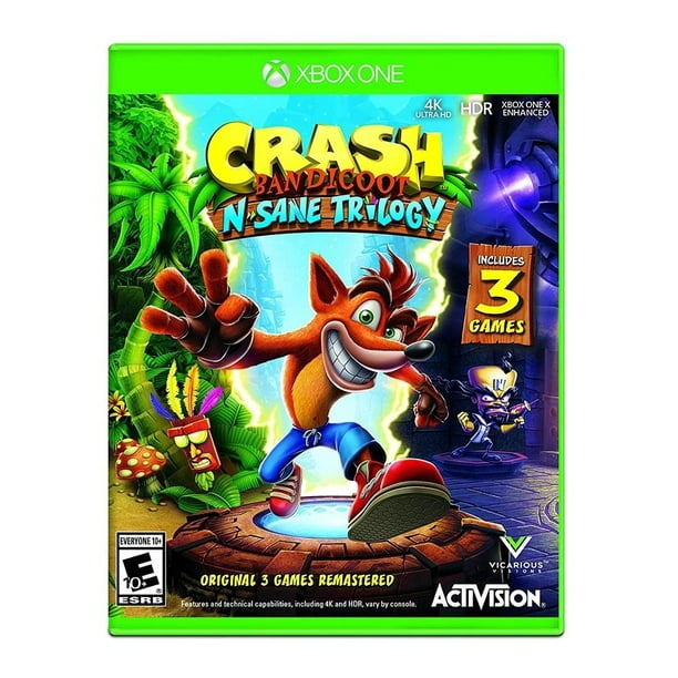 Crash Bandicoot N Sane Trilogy Xbox One Físico