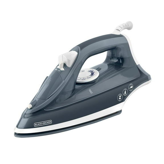 Plancha de Vapor Black & Decker Antiadherente TrueGlide IRBD300 Azul