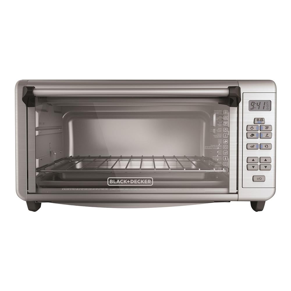 Horno Tostador Black+Decker/ 6 Rebanadas/ Gris