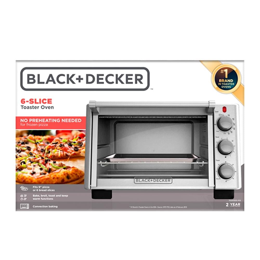 Horno Tostador Black Decker 6 Rebanadas TO2050S MX Walmart en