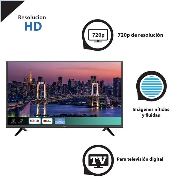 TV Sanyo 40 Pulgadas Full HD Smart TV LED FW40C40KM