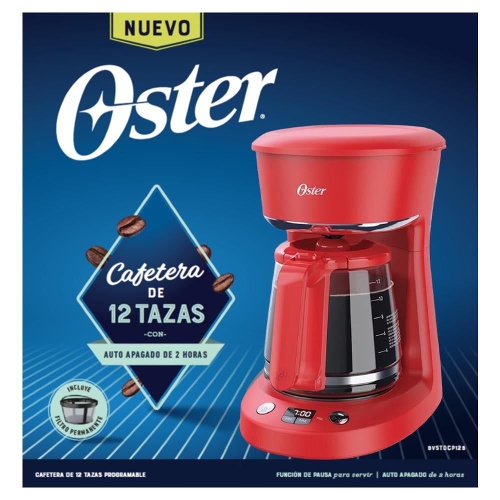 Cafetera Oster 8 Tazas Programable