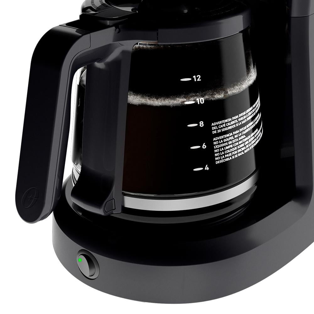 Cafetera Oster® 12 tazas color negro – Tiendas EKM, S.A.