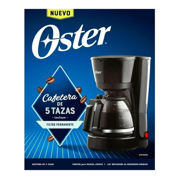 Cafetera Oster De Goteo 12 Tazas Negro –