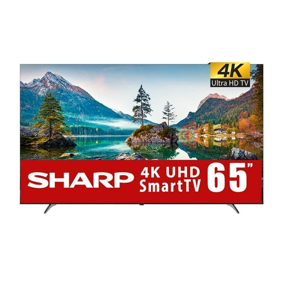 TV Sharp 65 Pulgadas Roku 4K Ultra HD Smart TV LED 4T-C65EL8UR