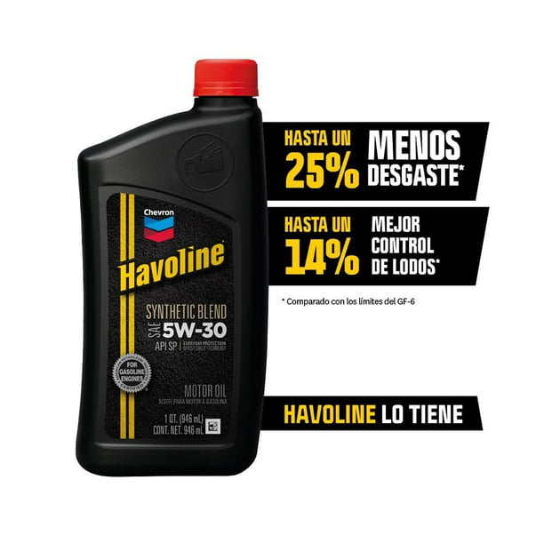 Chevron Aceite Sintético 5w30 6/946ml