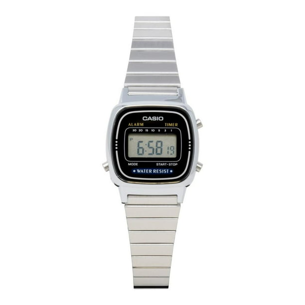 Todos flotador jefe Reloj Casio Digital Dama LA670WA1WCB | Walmart en línea