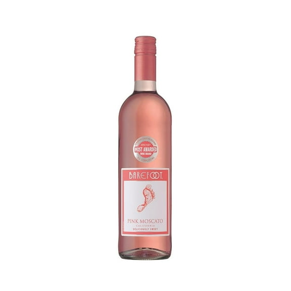 Vino Rosado Barefoot Pink Moscato 750 ml
