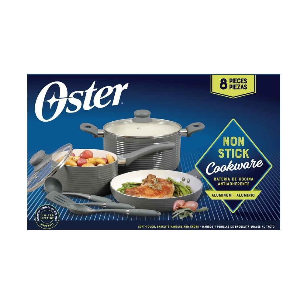 Batería De Cocina Antiadherente 5 Pz Oster 2.55 Mm