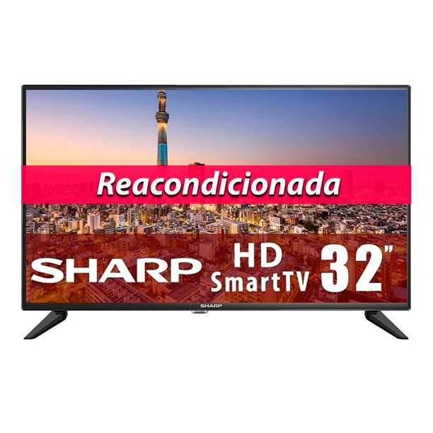 Tv Sharp 32 Pulgadas 720p Hd Smart Tv Led Lc 32q5200u Reacondicionada Walmart En Línea 6610