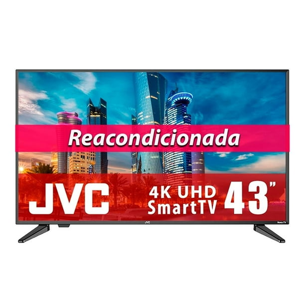 Tv Jvc 43 Pulgadas 4k Ultra Hd Smart Tv Led Lt 43maw595 Reacondicionada Walmart En Línea 9316