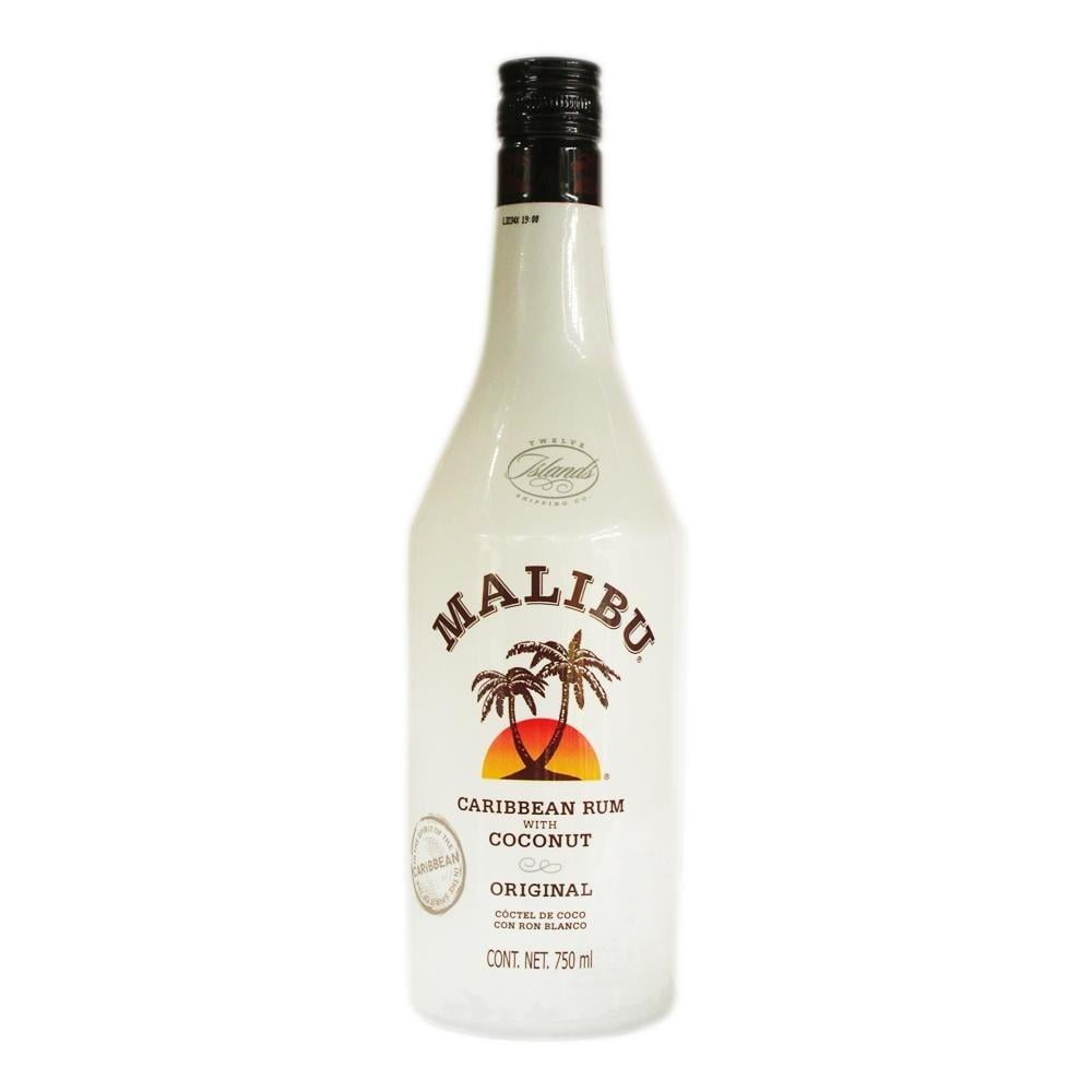 Coctel de Coco Malibu Original con Ron Blanco 750 ml | Walmart