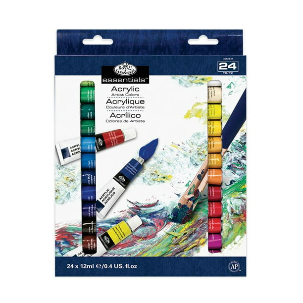 Set de Pintura Acrílica 49 piezas (Incluye 24 colores) - Kit de