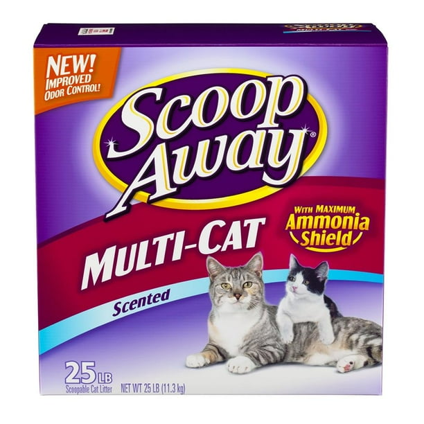 Arena para Gato Scoop Away Multi-Cat Aglutinante 11.3 kg