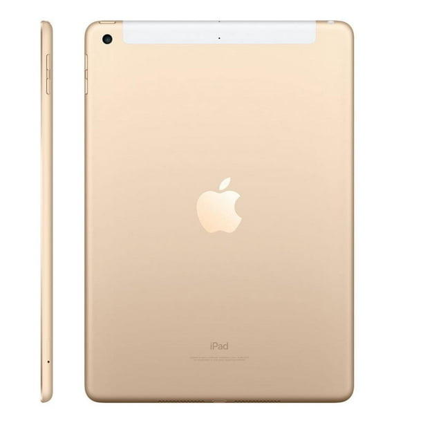  Apple iPad de 9.7 pulgadas (6ª generación, 128 GB, Wi-Fi + 4G  LTE, dorado) (renovado) : Electrónica