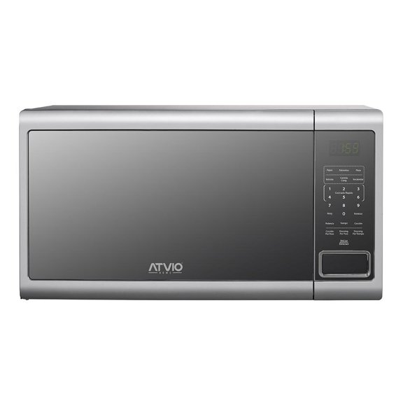 Horno de Microondas Atvio Home 1.4 Pies Silver ATZJ14SV