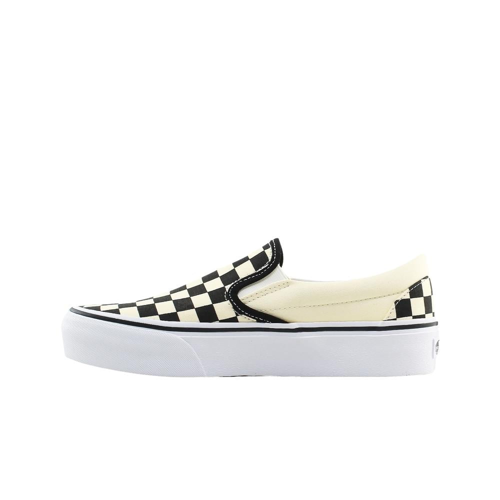 Tenis para Dama Vans Slip On Checkboard Platform Talla 25 Blanco