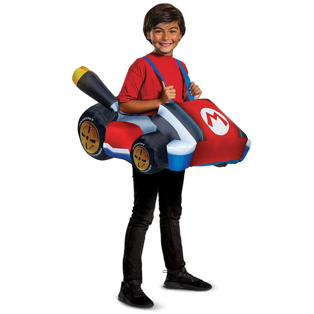 Policía Talentoso Ajustamiento Disfraz Nintendo Carro de Mario Inflable Infantil | Walmart en línea
