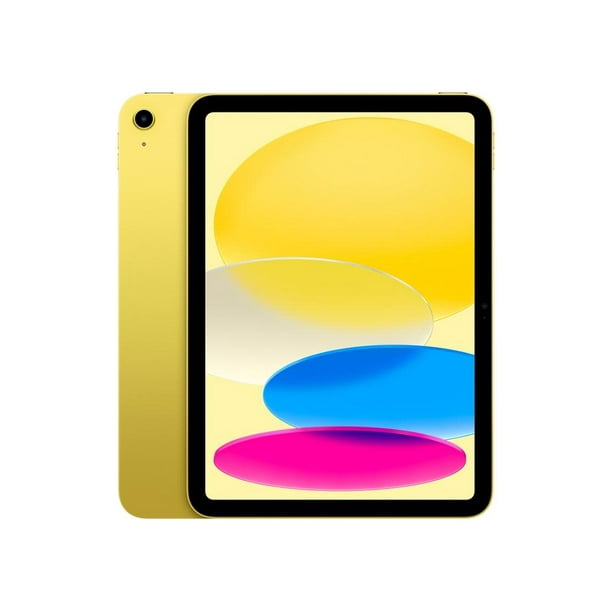 iPad APPLE MPQ23LZ/A Decima generación, A14, 64 GB, 10.9 pulgadas, 2360 x 1640 pixeles, iPadOS 16, Wifi, color Yellow MPQ23LZ/A MPQ23LZ/A EAN UPC 194253387992 - MPQ23LZ/A