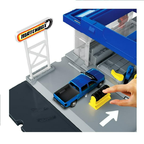 Matchbox - Pista de construcción con accesorios para coches de juguete ㅤ, Hot Wheels Vehicles