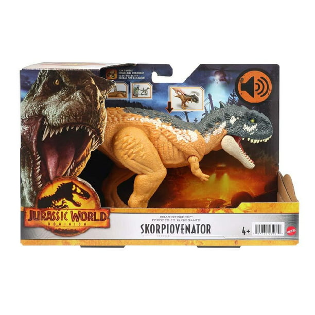 Dinosaurio de juguete MATTEL Jurassic Ruge y | Walmart