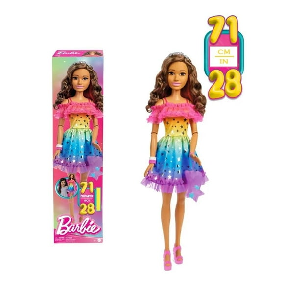 muñeca barbie large dolls latina arcoíris