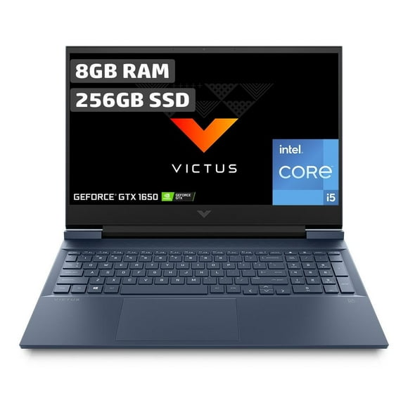 laptop hp victus gaming 16d0503la intel core i5 8 gb ram gpu nvidia geforce gtx 1650 256 gb ssd