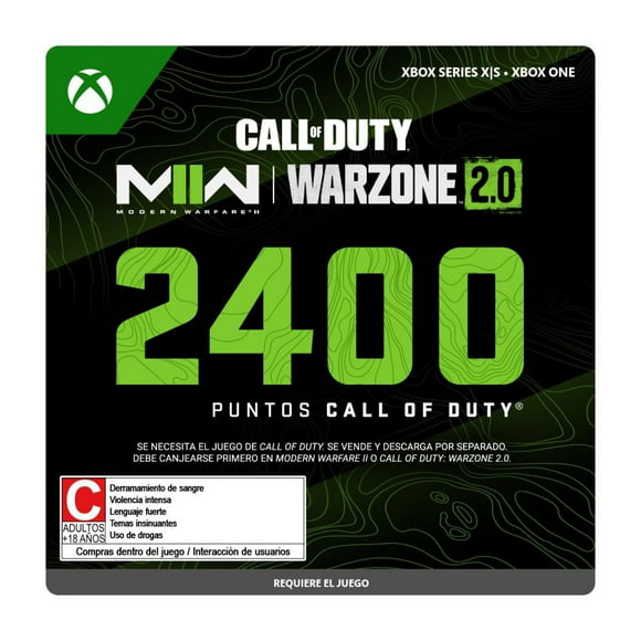 call of duty points 2400 xbox series s digital