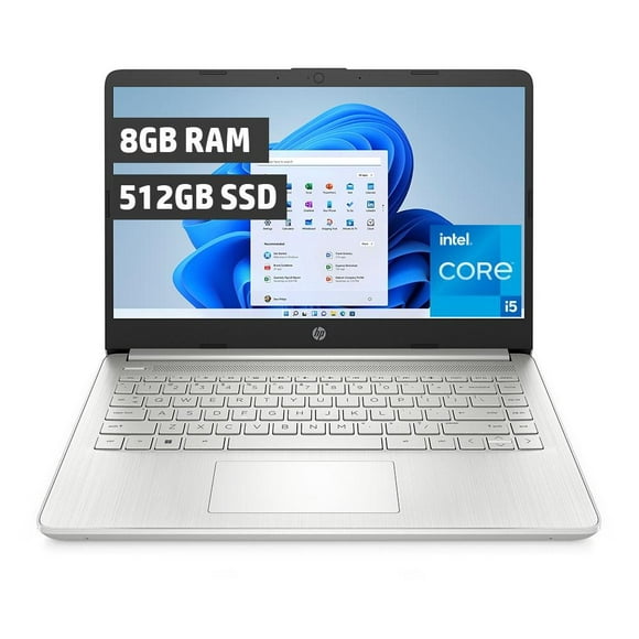 laptop hp 14dq5015la intel core i5 8 gb ram 512 gb ssd