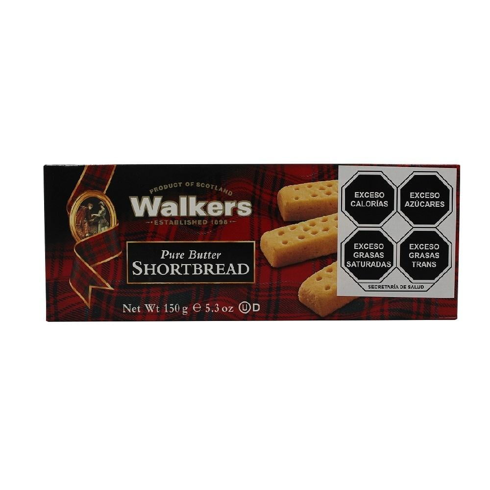 Galletas Fingers de Mantequilla Walkers 250 grs.