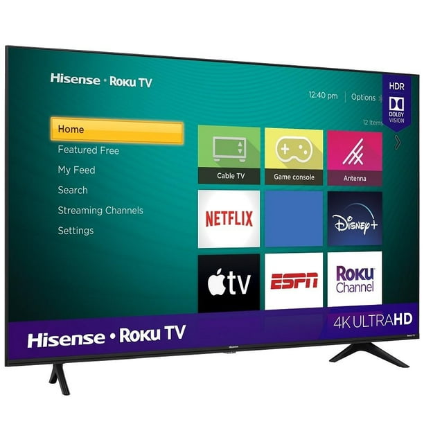 TV Hisense 43 Pulgadas 4K Ultra HD Smart TV LED 43R7G5 Reacondicionada