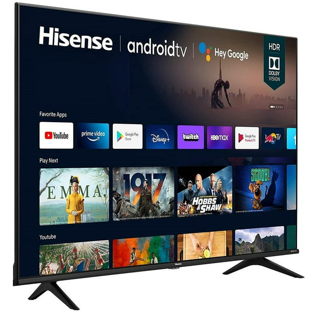 Pantalla Hisense 55 pulgadas 4K Android TV 55A6H