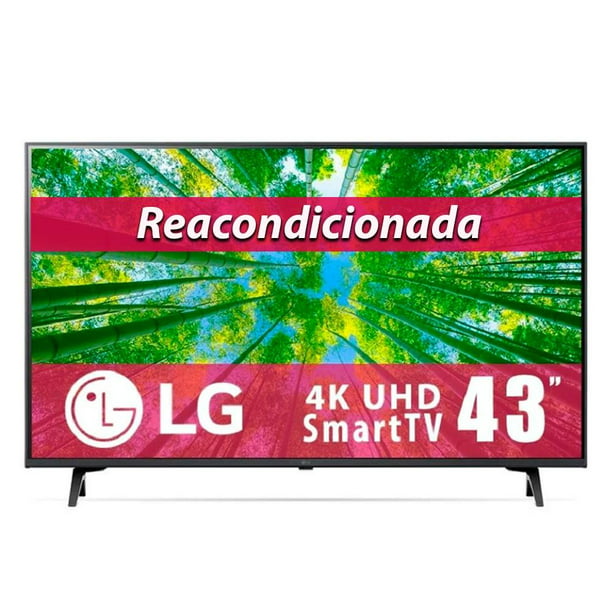 TV LG 43 Pulgadas 4K Ultra HD Smart TV LED 43UQ8000AUB Reacondicionada