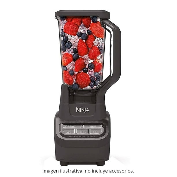 Bodega Aurrera: Licuadora NINJA Professional Blender 3 Velocidades Negra 