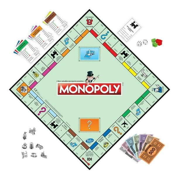Juego de Hasbro Gaming Monopoly Clásico | Walmart