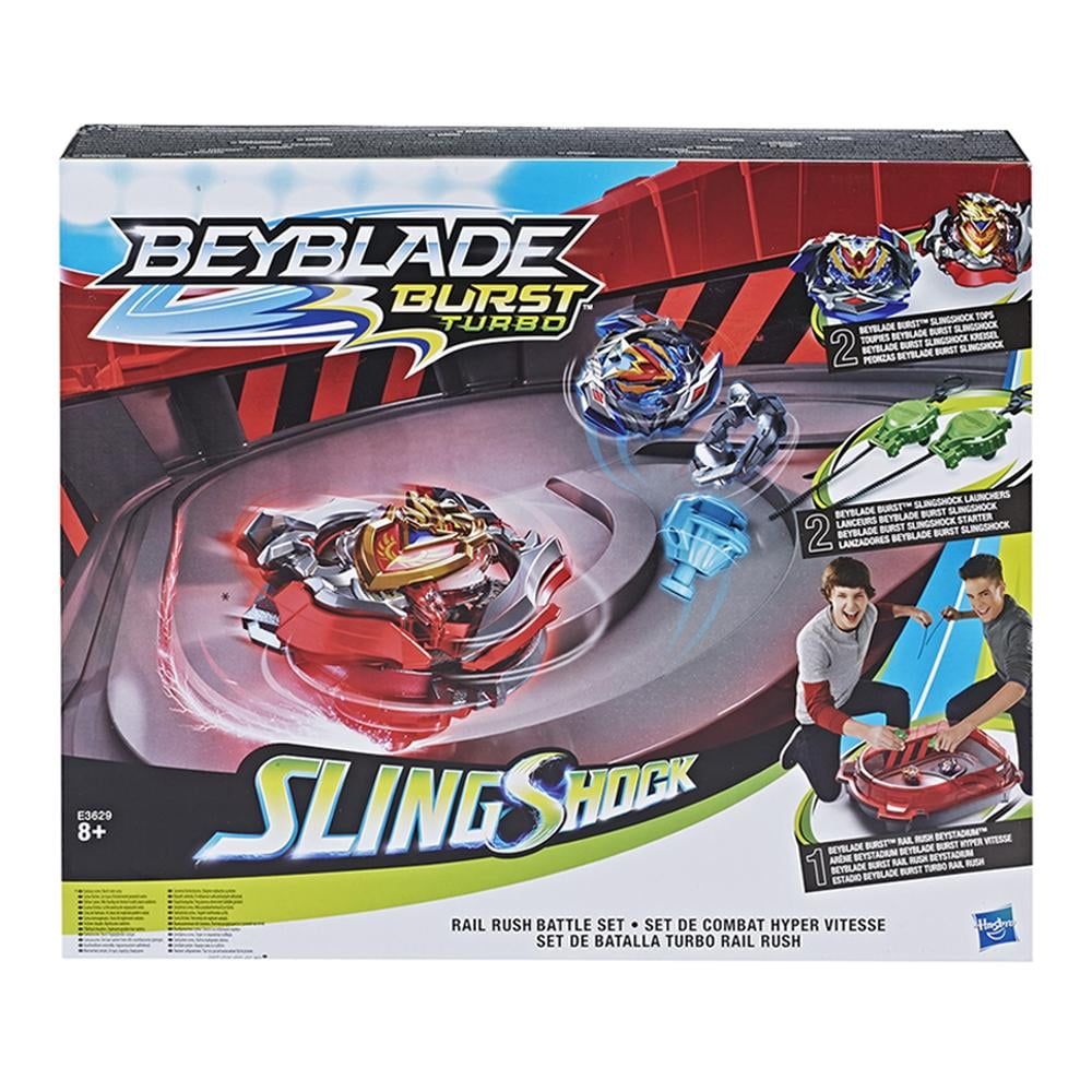 Set de Batalla Beyblade Burst Turbo Sling Shock Rail | Walmart en línea