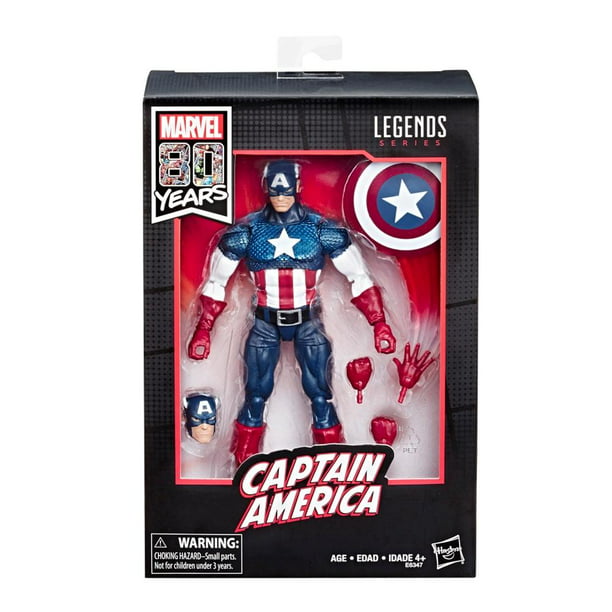  Escudo magnético y guantes del Capitán América de Marvel, Azul  Rojo : Juguetes y Juegos