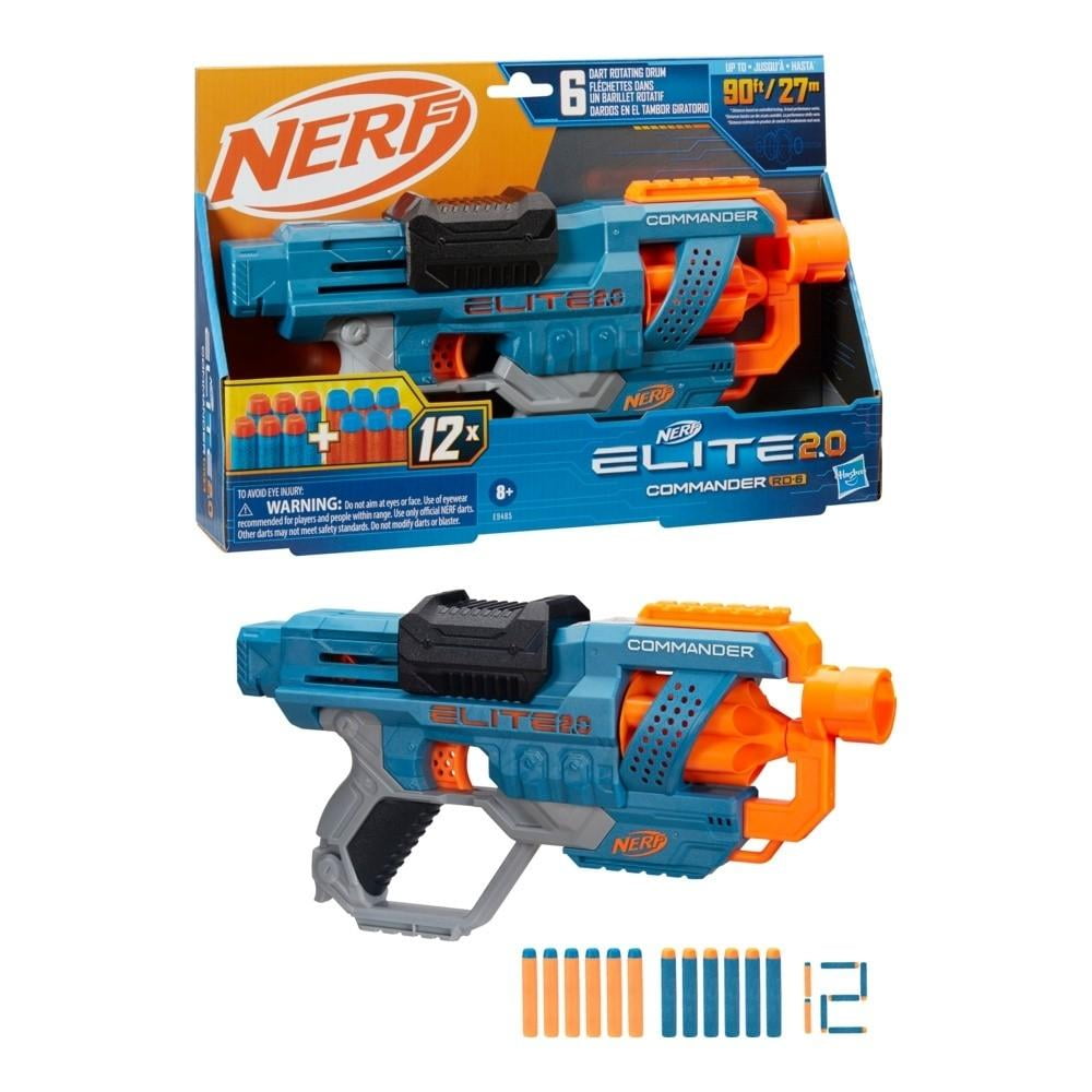 Pistola Dardos Nerf Elite 2.0 Flipshots con 8 Dardos