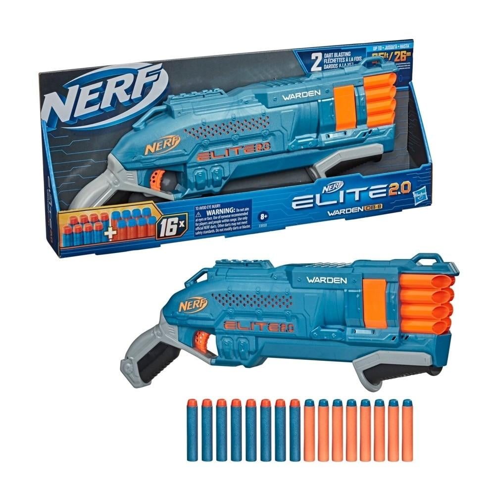  200 Nerf N Strike Blaster - Balas de dardos compatibles con  todos los lanzadores Elite 2.0 Series, color azul : Juguetes y Juegos
