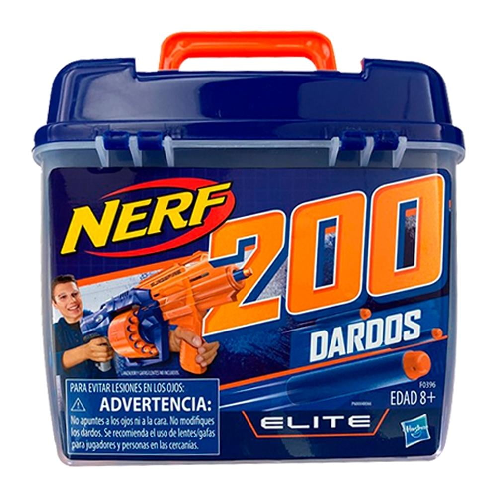 YagoDago Dardos Nerf compatibles a granel, 200 unidades balas bala munición  dardos de espuma paquete de repuesto para Nerf Elite 2.0 Blasters