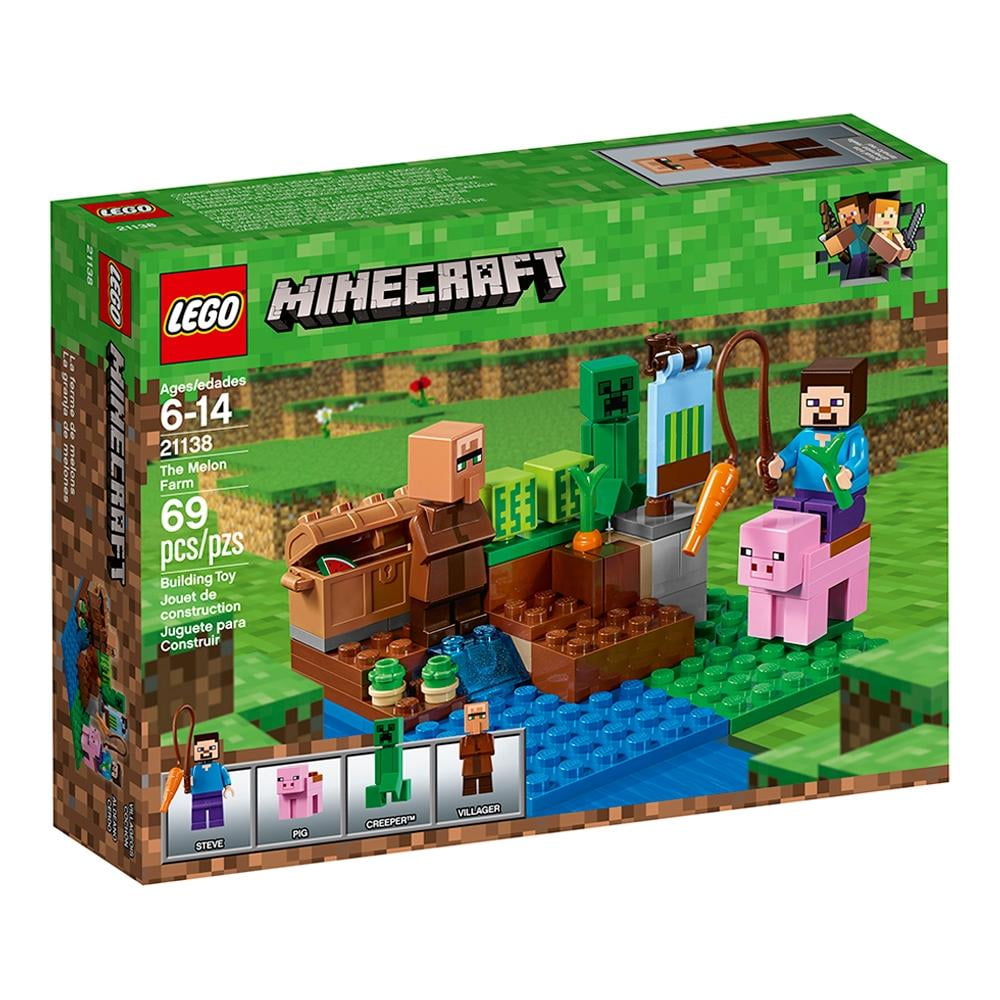 Lego Minecraft La Granja De Melones Walmart