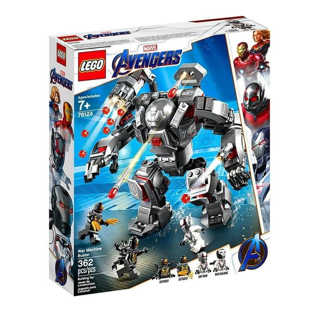 Parte Aplicable Manto Set LEGO Marvel Avengers Máquina Guerra 76124 | Walmart en línea